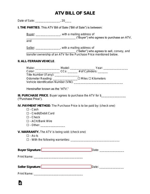 Washington Golf Cart Proof Of Purchase Layout